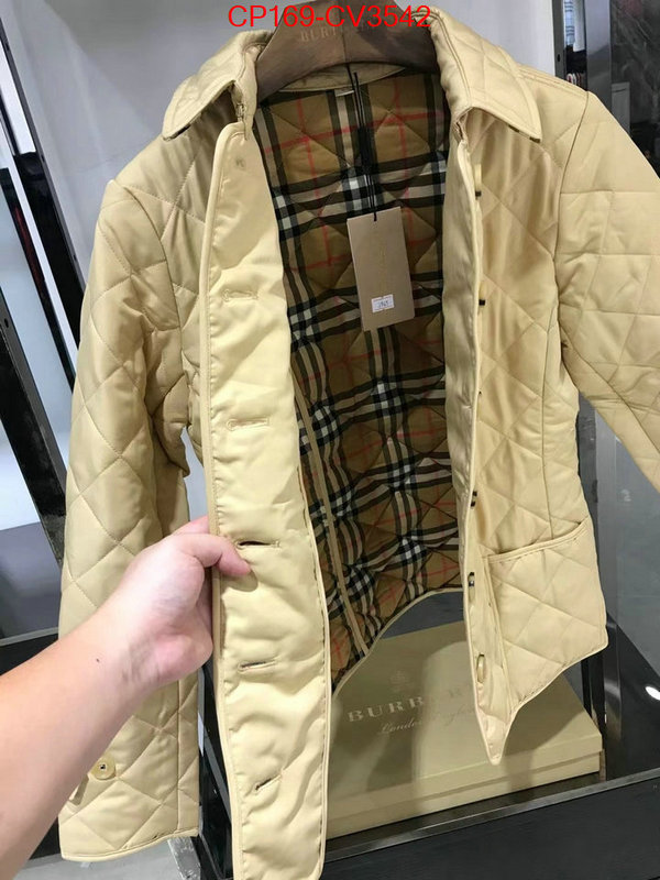 Down jacket Women-Burberry luxury fake ID: CV3542 $: 169USD