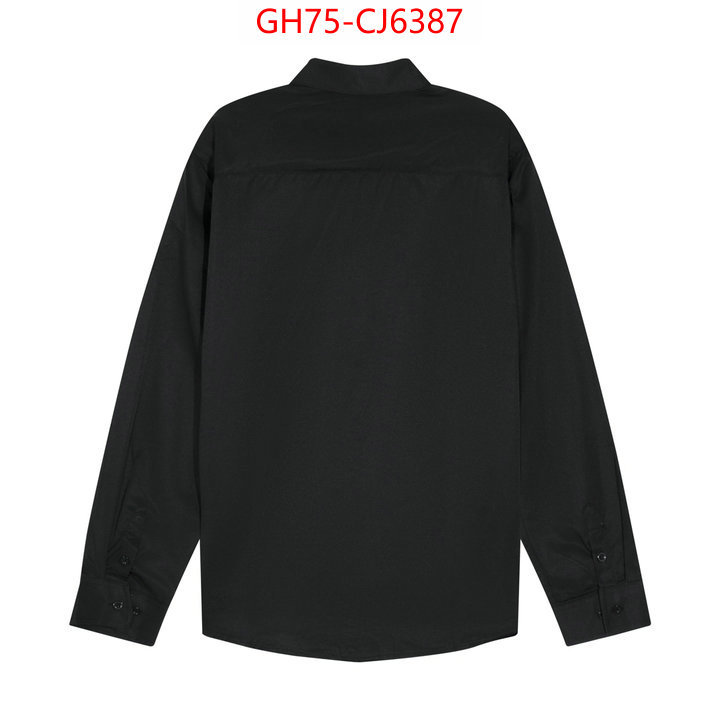 Clothing-Dior knockoff highest quality ID: CJ6387 $: 75USD