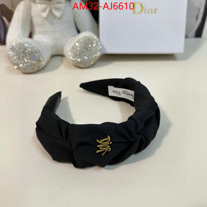 Hair band-Dior how to find designer replica ID: AJ6610 $: 32USD