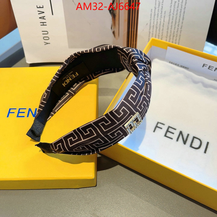 Hair band-Fendi wholesale imitation designer replicas ID: AJ6647 $: 32USD