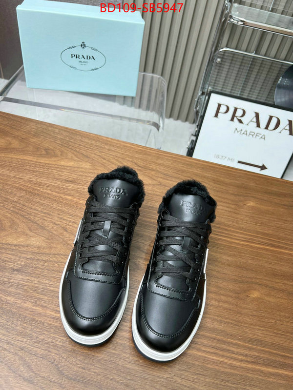 Men shoes-Prada replica wholesale ID: SB5947 $: 109USD