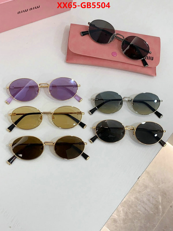 Glasses-Miu Miu buy best quality replica ID: GB5504 $: 65USD