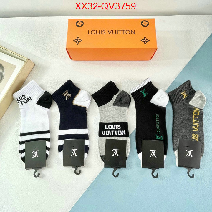 Sock-LV buy cheap replica ID: QV3759 $: 32USD