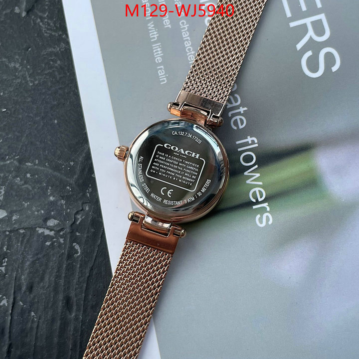 Watch(4A)-Coach exclusive cheap ID: WJ5940 $: 129USD