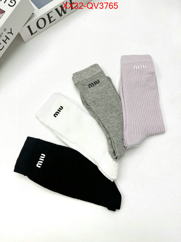 Sock-Miu Miu quality aaaaa replica ID: QV3765 $: 32USD