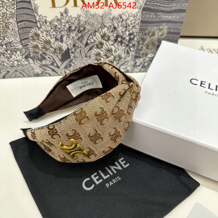 Hair band-Celine 2024 perfect replica designer ID: AJ6542 $: 32USD