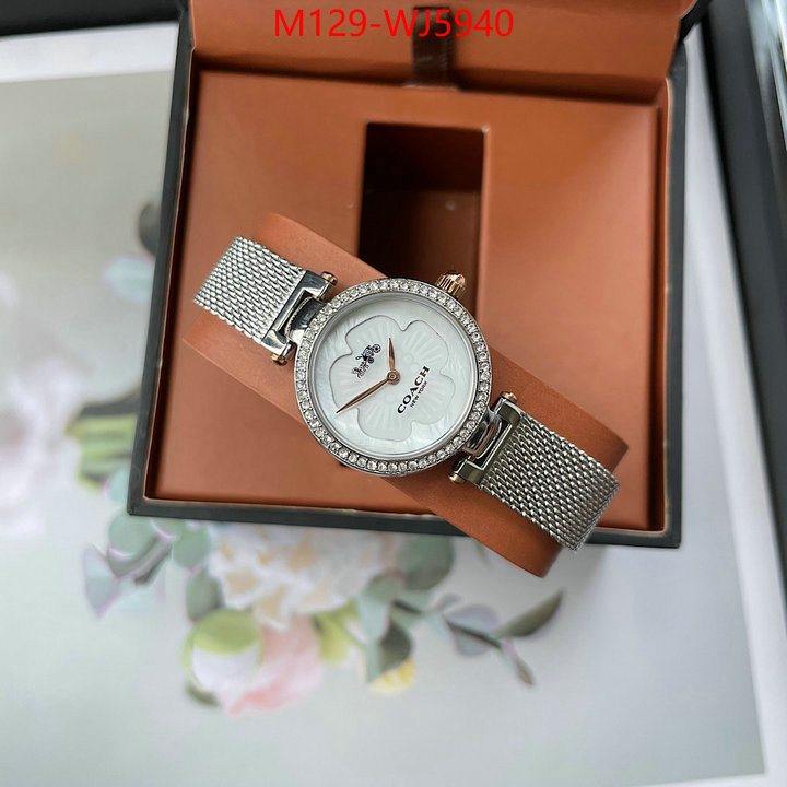 Watch(4A)-Coach exclusive cheap ID: WJ5940 $: 129USD