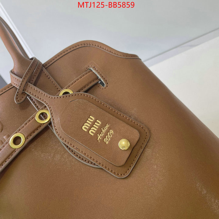 Miu Miu Bags(4A)-Handbag- shop the best high quality ID: BB5859 $: 125USD,