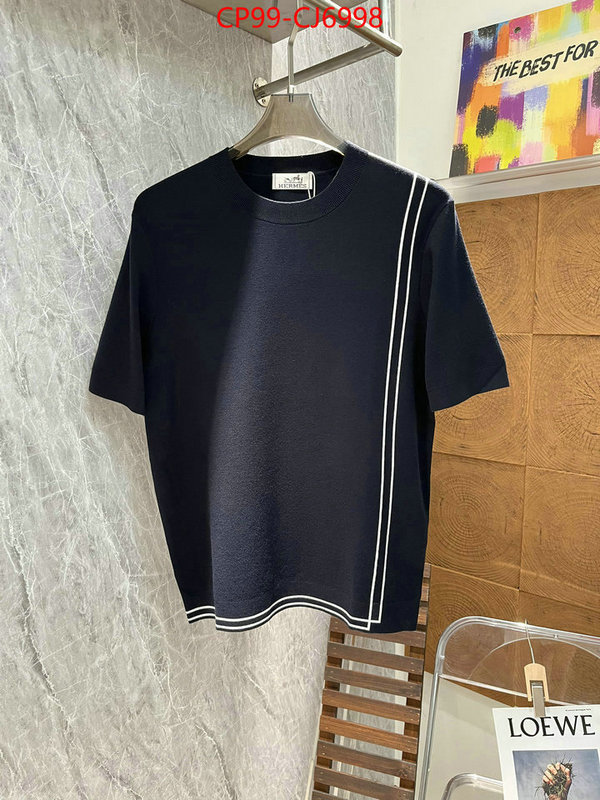 Clothing-Hermes 2024 luxury replicas ID: CJ6998 $: 99USD