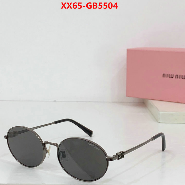 Glasses-Miu Miu buy best quality replica ID: GB5504 $: 65USD