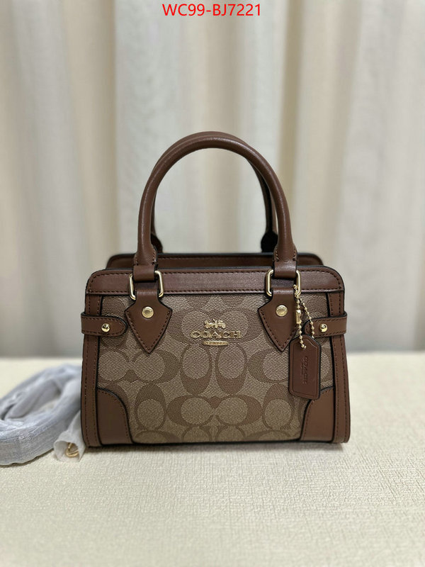 Coach Bags(4A)-Handbag- best quality designer ID: BJ7221 $: 99USD,