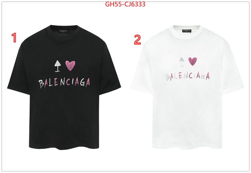 Clothing-Balenciaga online sale ID: CJ6333 $: 55USD