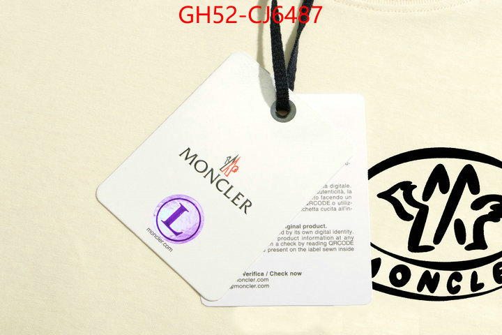 Clothing-Moncler wholesale ID: CJ6487 $: 52USD