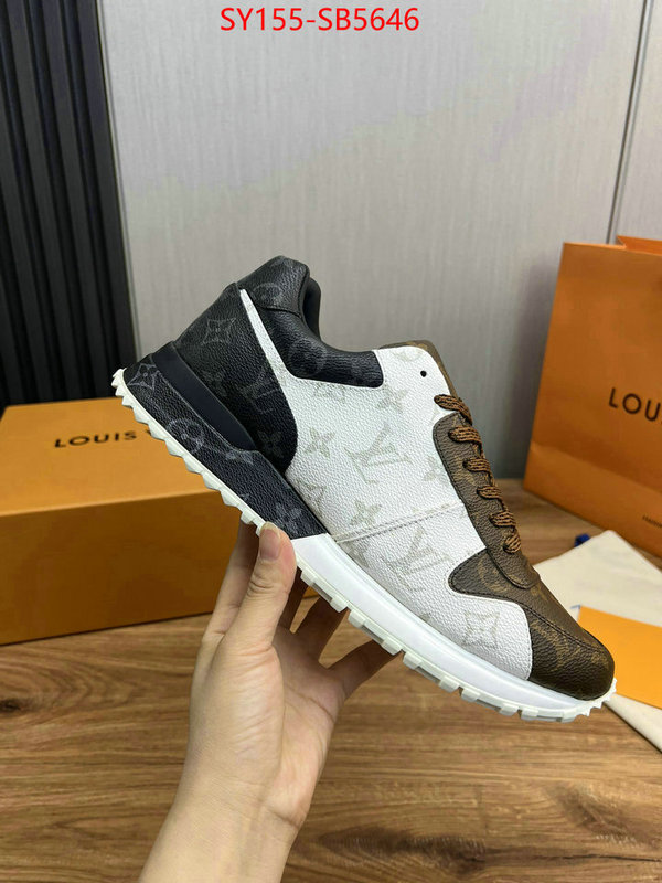 Men Shoes-LV where quality designer replica ID: SB5646 $: 155USD