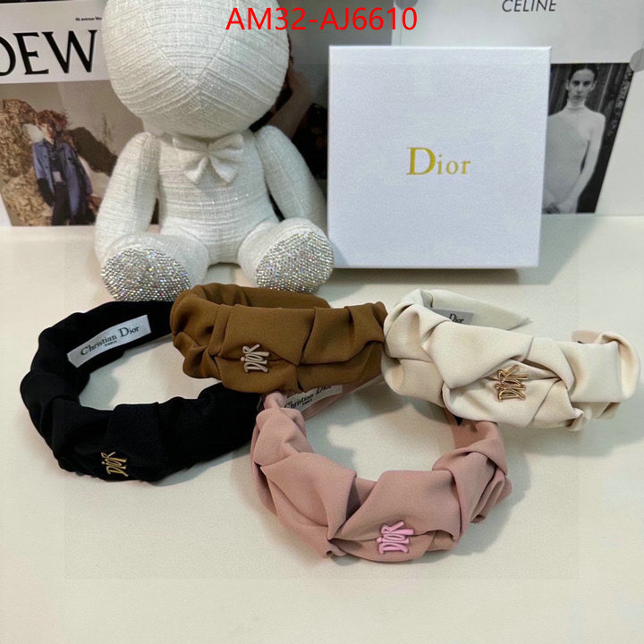 Hair band-Dior how to find designer replica ID: AJ6610 $: 32USD