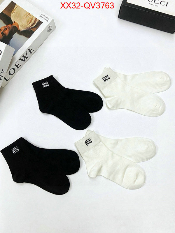 Sock-Miu Miu cheap replica ID: QV3763 $: 32USD