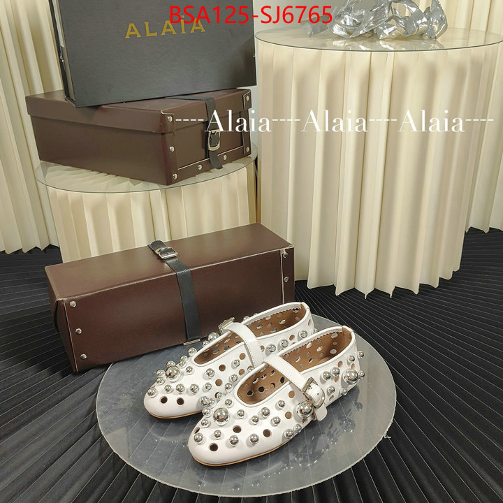 Women Shoes-ALAIA can you buy knockoff ID: SJ6765 $: 125USD