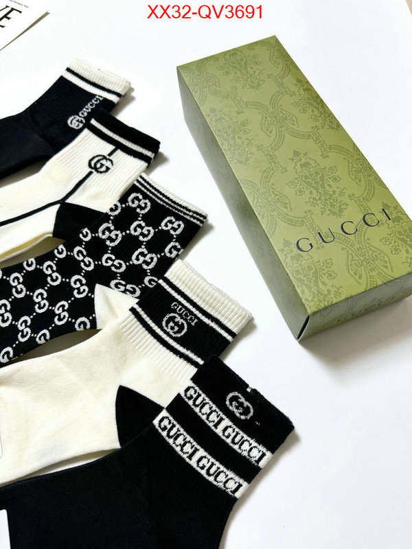 Sock-Gucci can i buy replica ID: QV3691 $: 32USD