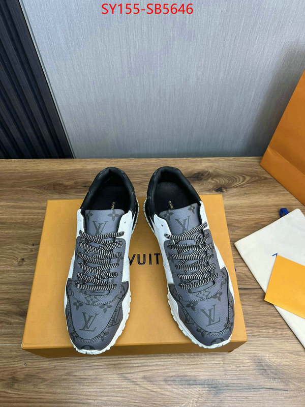 Men Shoes-LV where quality designer replica ID: SB5646 $: 155USD