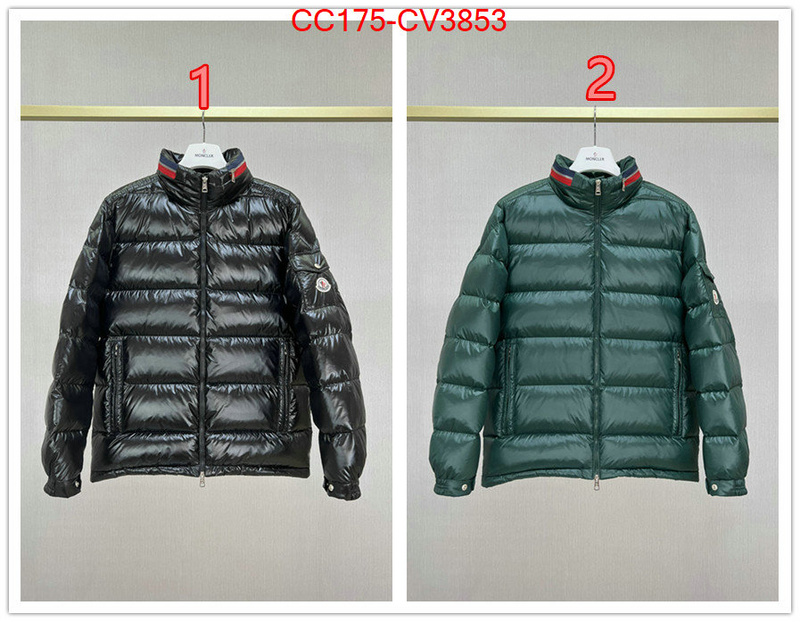 Down jacket Men-Moncler where can you buy replica ID: CV3853 $: 175USD