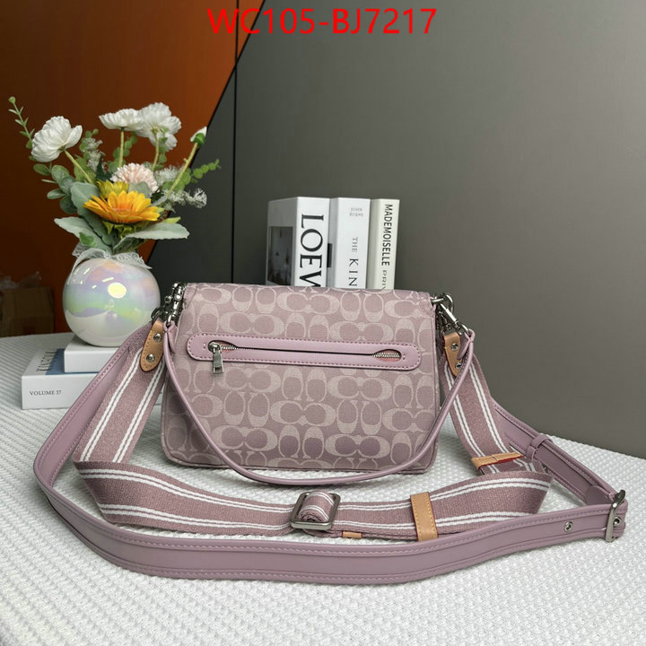 Coach Bags(4A)-Crossbody- high quality customize ID: BJ7217 $: 105USD,