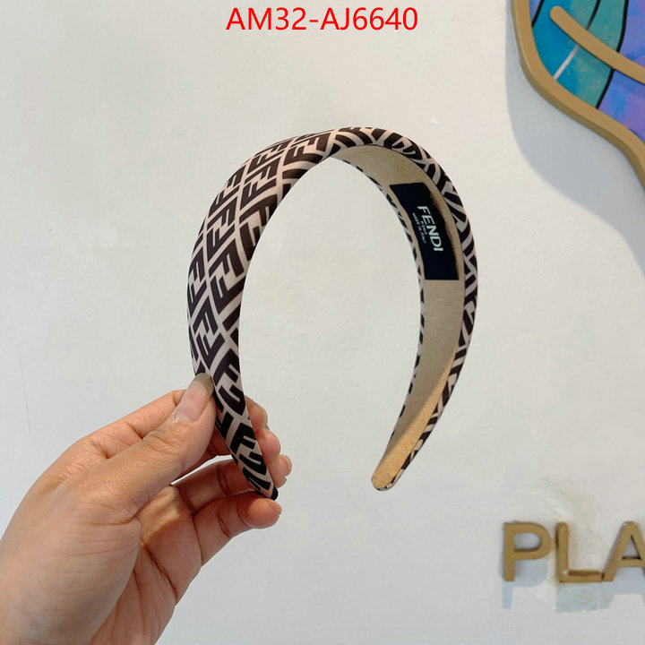 Hair band-Fendi where can i buy the best quality ID: AJ6640 $: 32USD