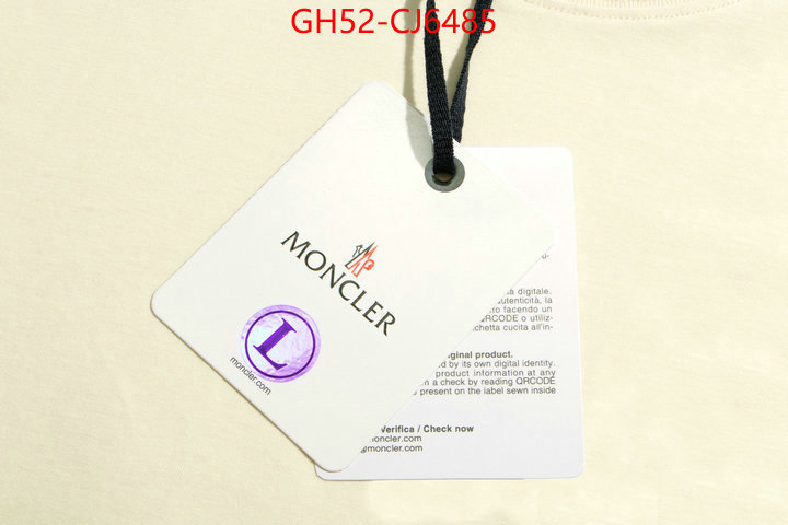 Clothing-Moncler top 1:1 replica ID: CJ6485 $: 52USD