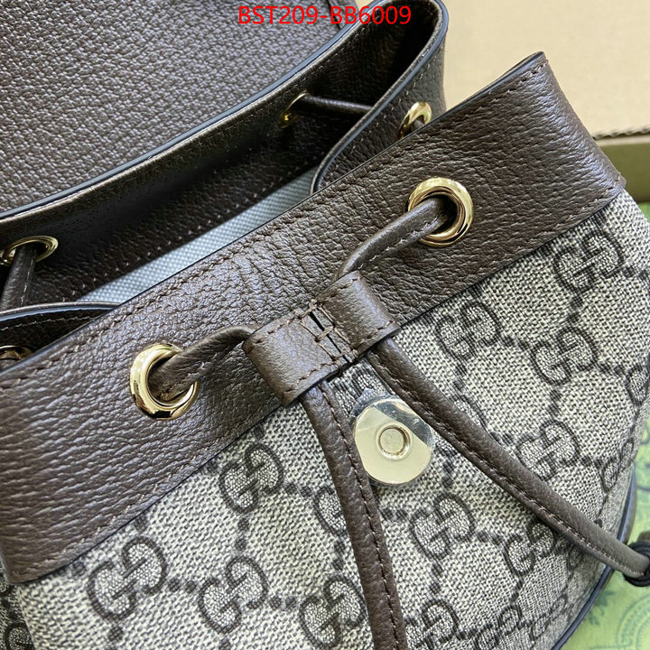 Gucci Bags(TOP)-Backpack- sell online ID: BB6009 $: 209USD,