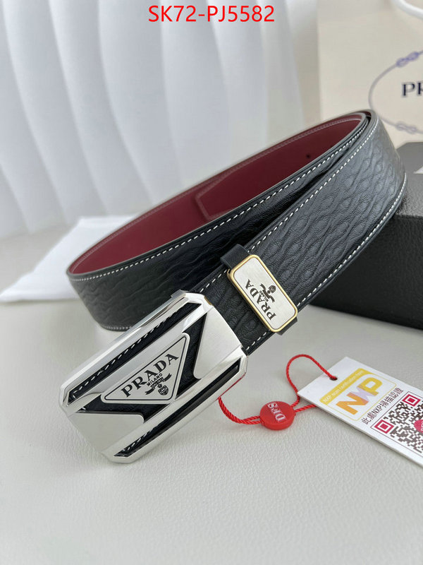 Belts-Prada fashion designer ID: PJ5582 $: 72USD