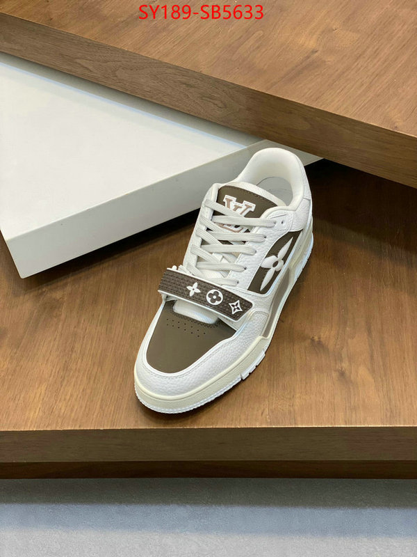 Men Shoes-LV high quality 1:1 replica ID: SB5633 $: 189USD