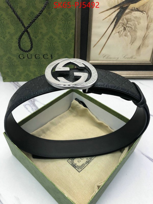 Belts-Gucci top perfect fake ID: PJ5492 $: 65USD