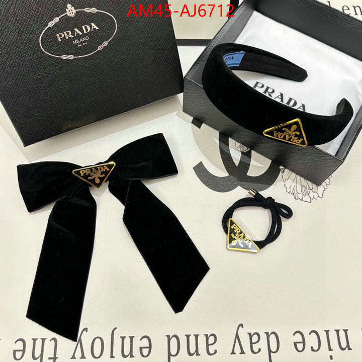 Hair band-Prada online sale ID: AJ6712 $: 45USD