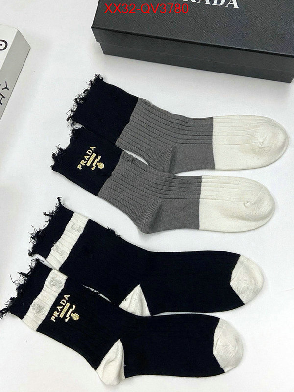 Sock-Prada from china ID: QV3780 $: 32USD