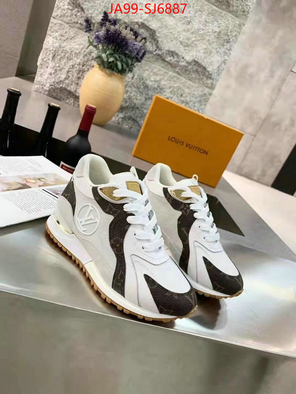 Women Shoes-LV good quality replica ID: SJ6887 $: 99USD