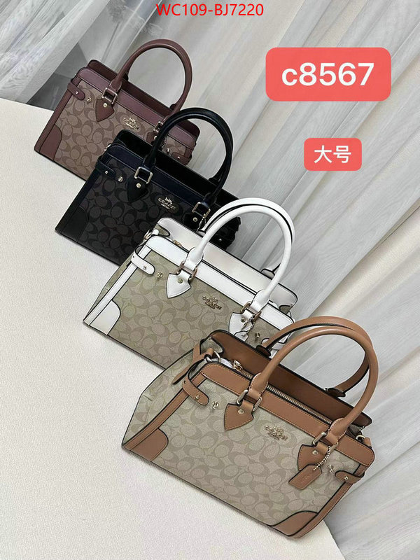 Coach Bags(4A)-Handbag- sale outlet online ID: BJ7220 $: 109USD,