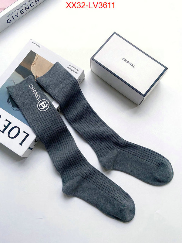 Sock-Chanel for sale cheap now ID: LV3611 $: 32USD