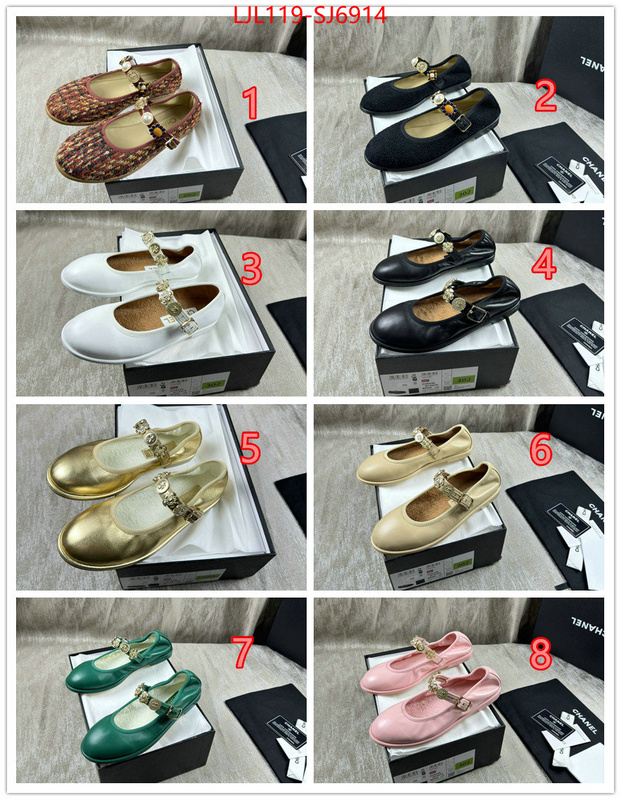 Women Shoes-Chanel highest quality replica ID: SJ6914 $: 119USD