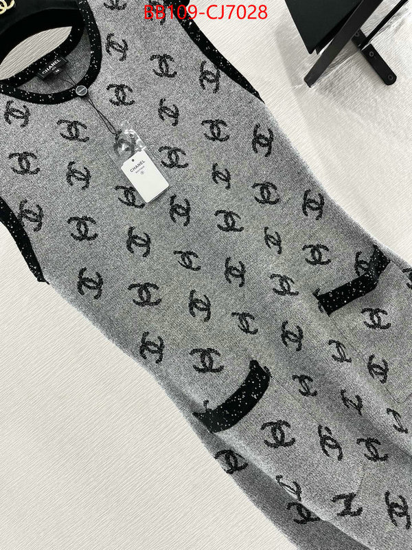 Clothing-Chanel where should i buy to receive ID: CJ7028 $: 109USD