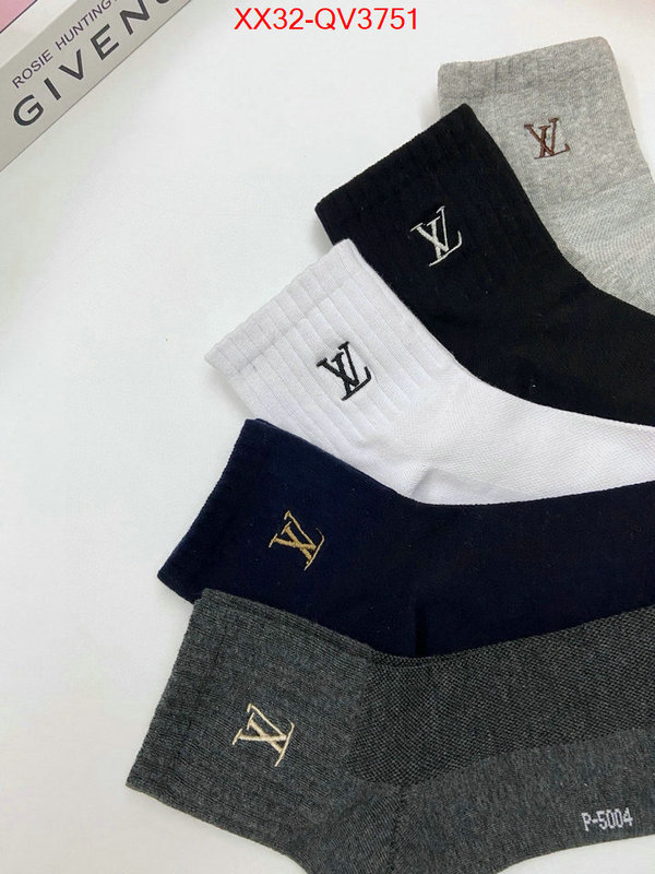 Sock-LV replica shop ID: QV3751 $: 32USD