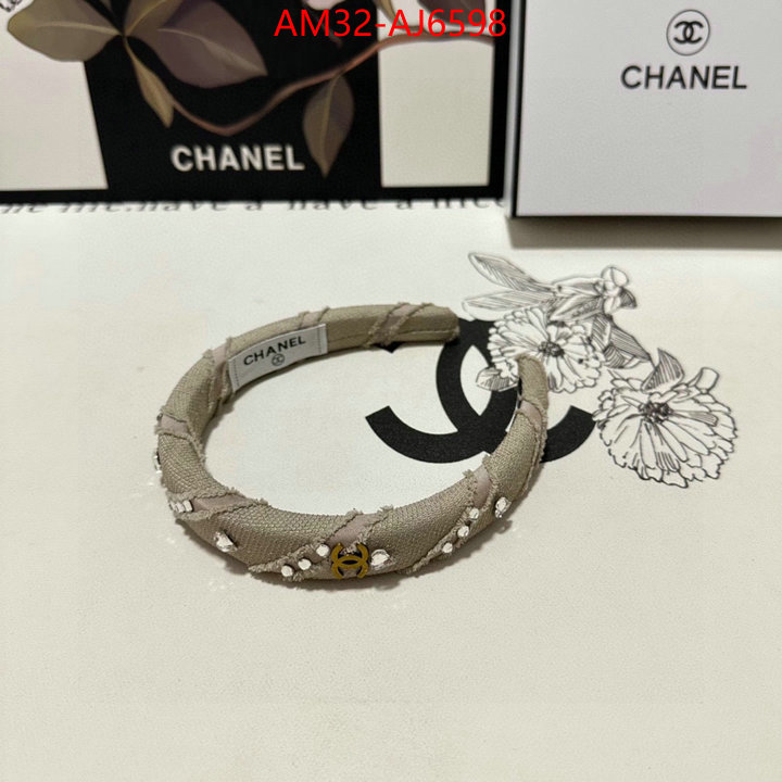 Hair band-Chanel wholesale imitation designer replicas ID: AJ6598 $: 32USD