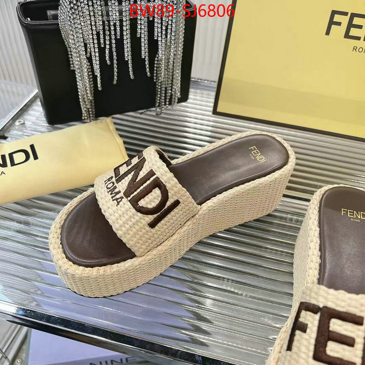 Women Shoes-Fendi aaaaa quality replica ID: SJ6806 $: 89USD