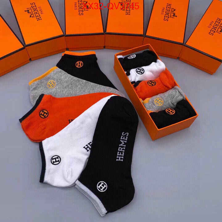 Sock-Hermes high quality 1:1 replica ID: QV3745 $: 32USD