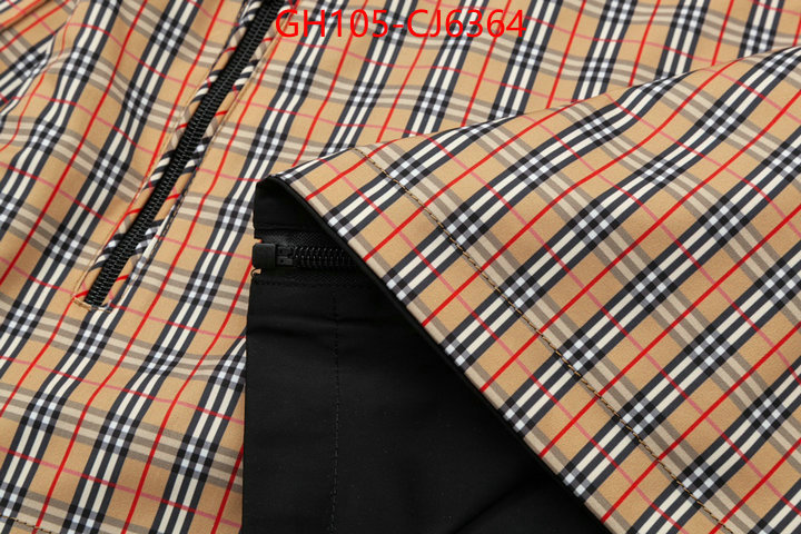 Clothing-Burberry high quality 1:1 replica ID: CJ6364 $: 105USD