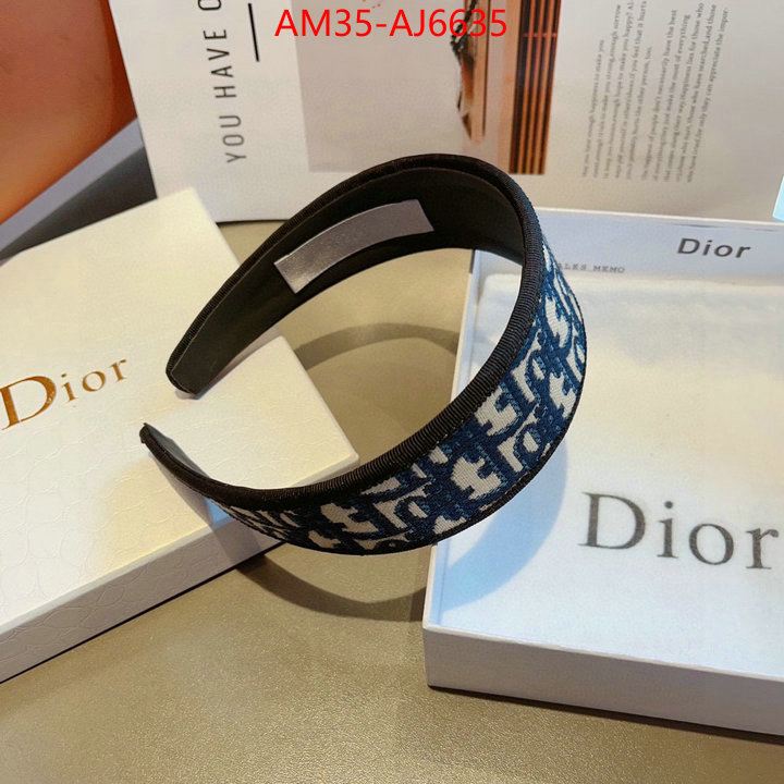 Hair band-Dior new designer replica ID: AJ6635 $: 35USD