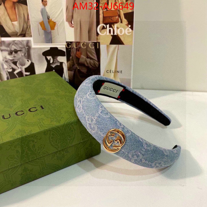 Hair band-Gucci replica best ID: AJ6649 $: 32USD