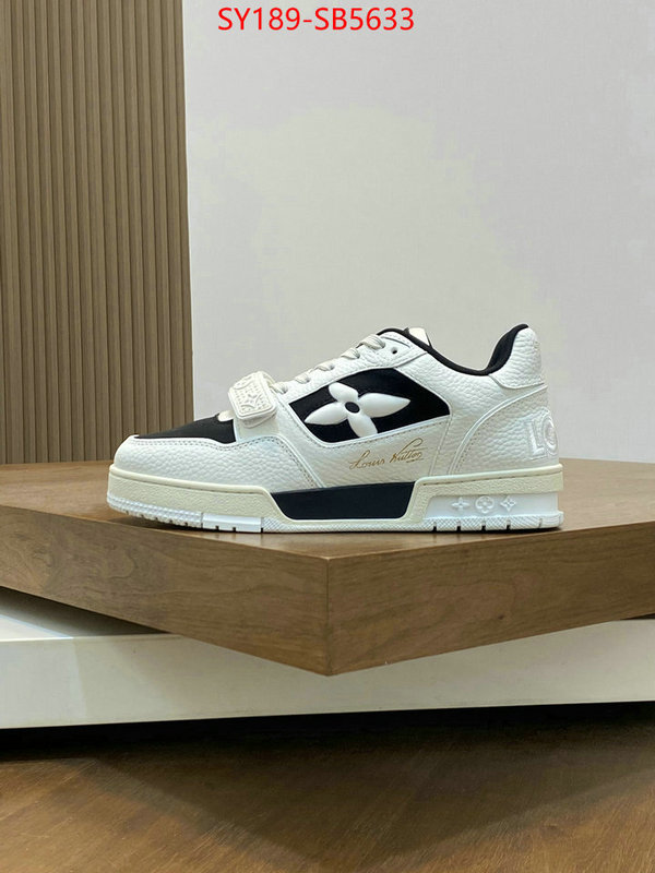 Men Shoes-LV high quality 1:1 replica ID: SB5633 $: 189USD