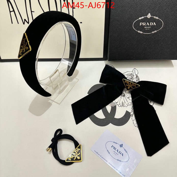 Hair band-Prada online sale ID: AJ6712 $: 45USD