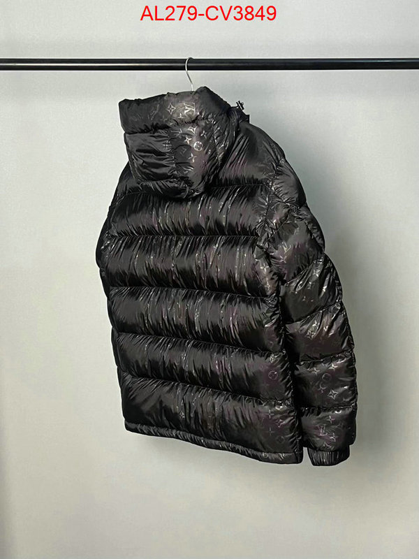 Down jacket Men-LV designer 1:1 replica ID: CV3849 $: 279USD