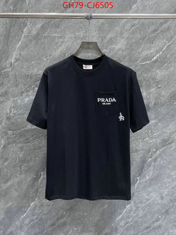 Clothing-Prada the quality replica ID: CJ6505 $: 79USD