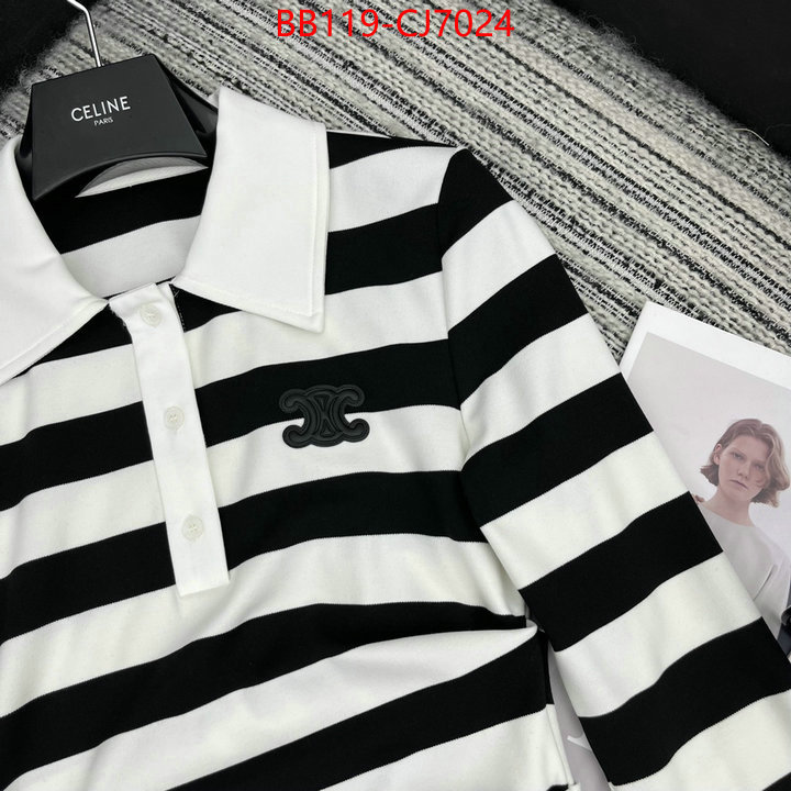 Clothing-Celine shop cheap high quality 1:1 replica ID: CJ7024 $: 119USD